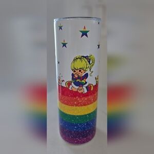 Rainbow Bright '80s‎ Style Stainless Steel Tumbler Cup To Go Insulated